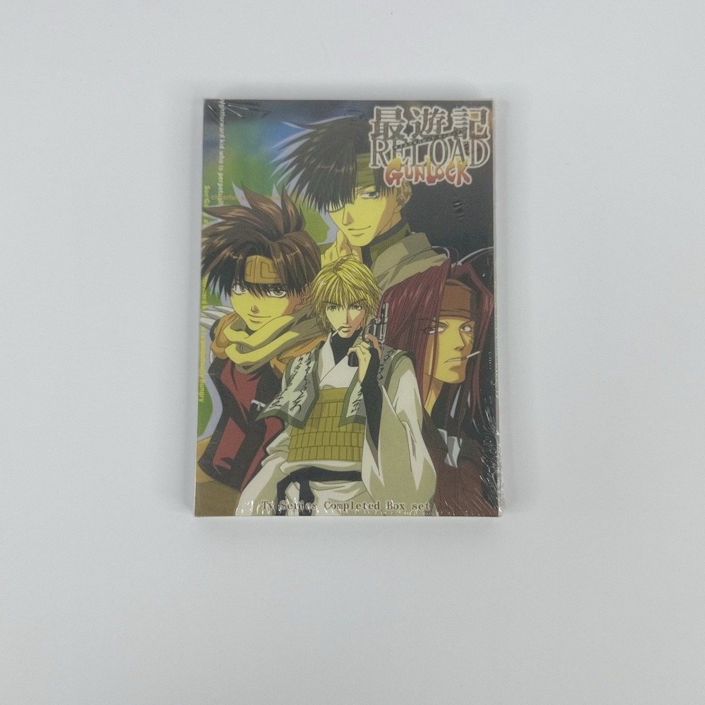 Saiyuki Reload Gunlock TV Series DVD Complete Box Set Brand New Sealed